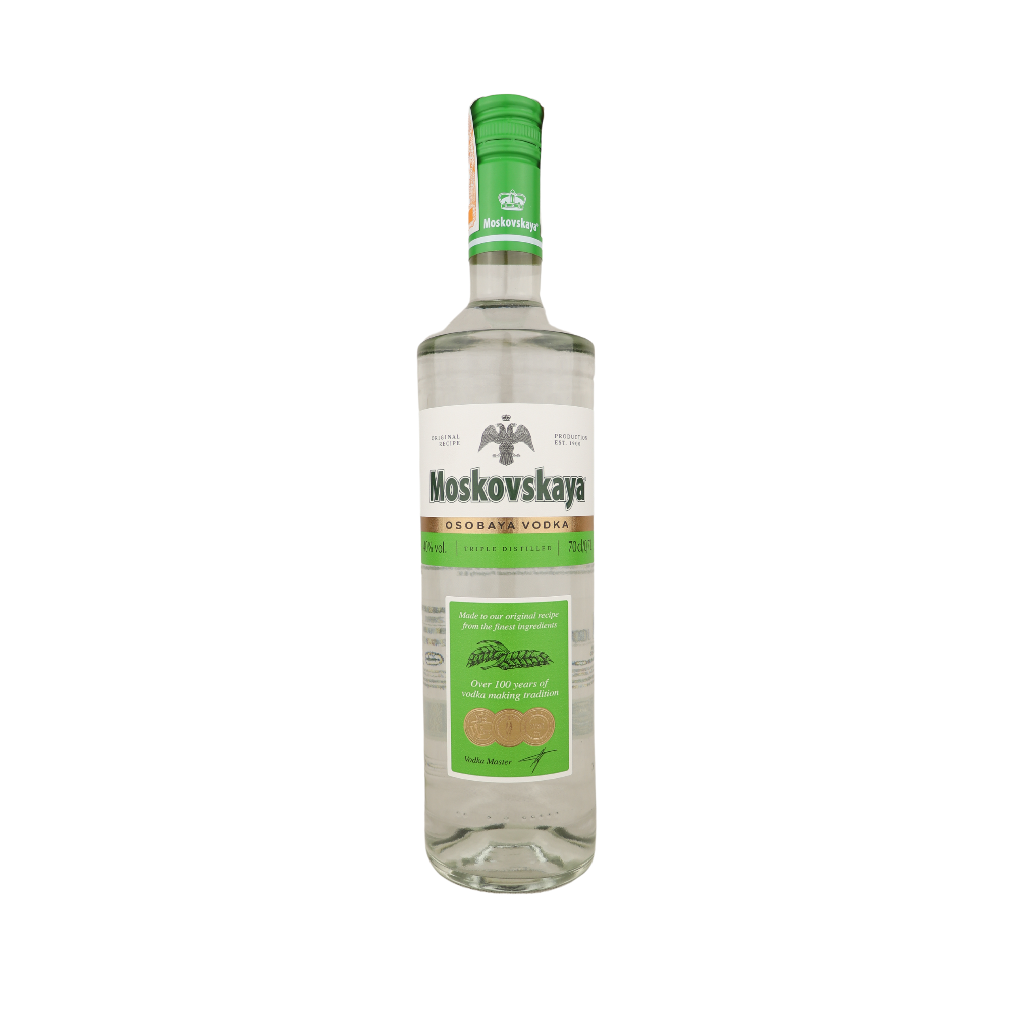 Moskovskaya Osobaya Vodka Triple Distilled 700mL